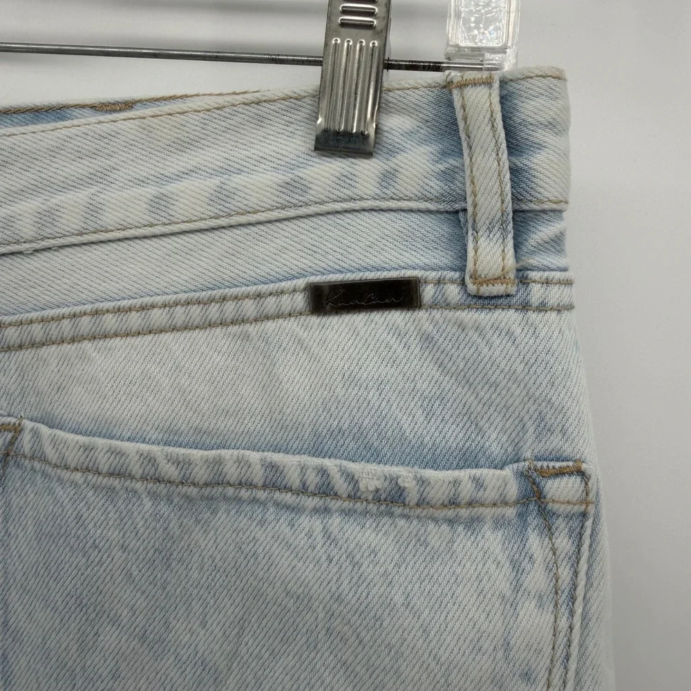 KanCan Jeans Womens 9/28 Light Wash Distressed High‎ Rise Straight Leg Denim - Picture 11 of 11